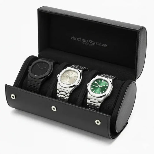 Collection Vendetto V2 – 3 Montres + Coffret Cadeau
