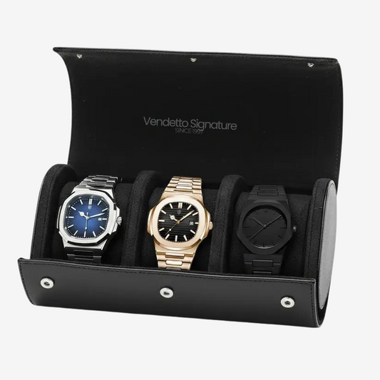 Collection Vendetto V5 – 3 Montres + Coffret Cadeau